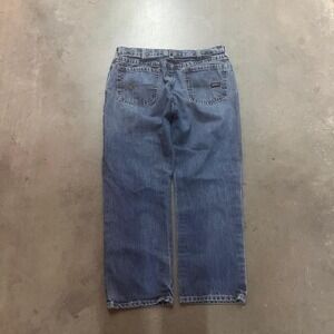 Ariat fr m3 loose straight mens blue‎ jeans workwear thick stitch 38